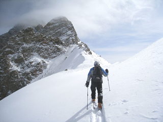 Ted Skiing